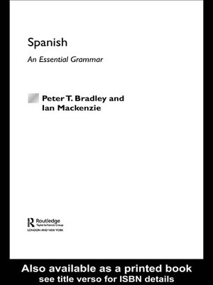 Spanish - ebook